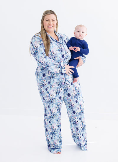 Birdie Bean Women's Lounge Set: Winter Floral