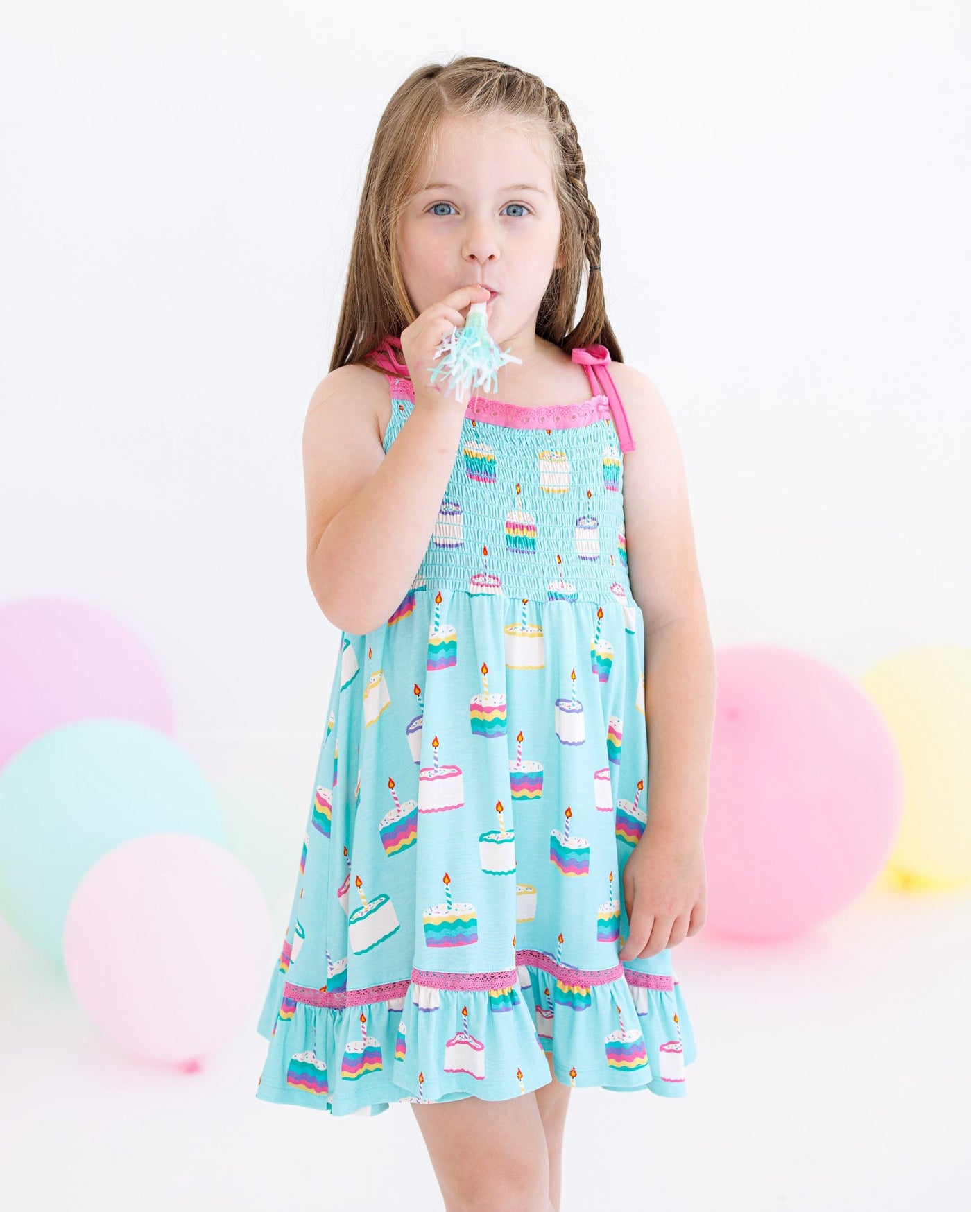 Birdie Bean Smocked Birdie Dress: Harlow