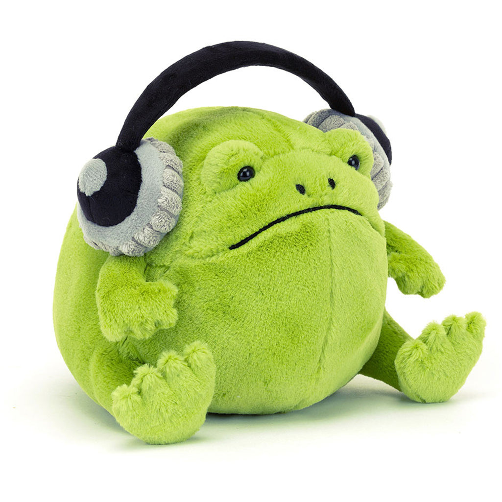 Jellycat: Ricky Rain Frog with Headphones (7")