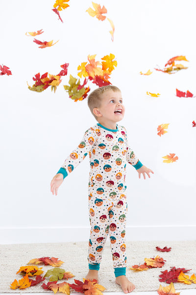 Birdie Bean Pajama Set: Sterling