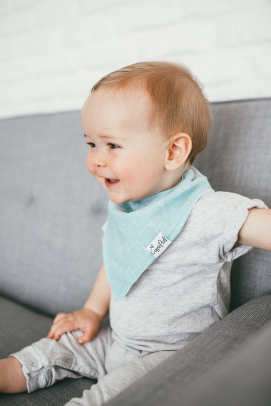 Copper Pearl Bandana Bib Set: Archer