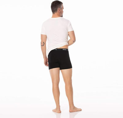 Kickee Pants Men's Boxer Briefs: Solid Midnight