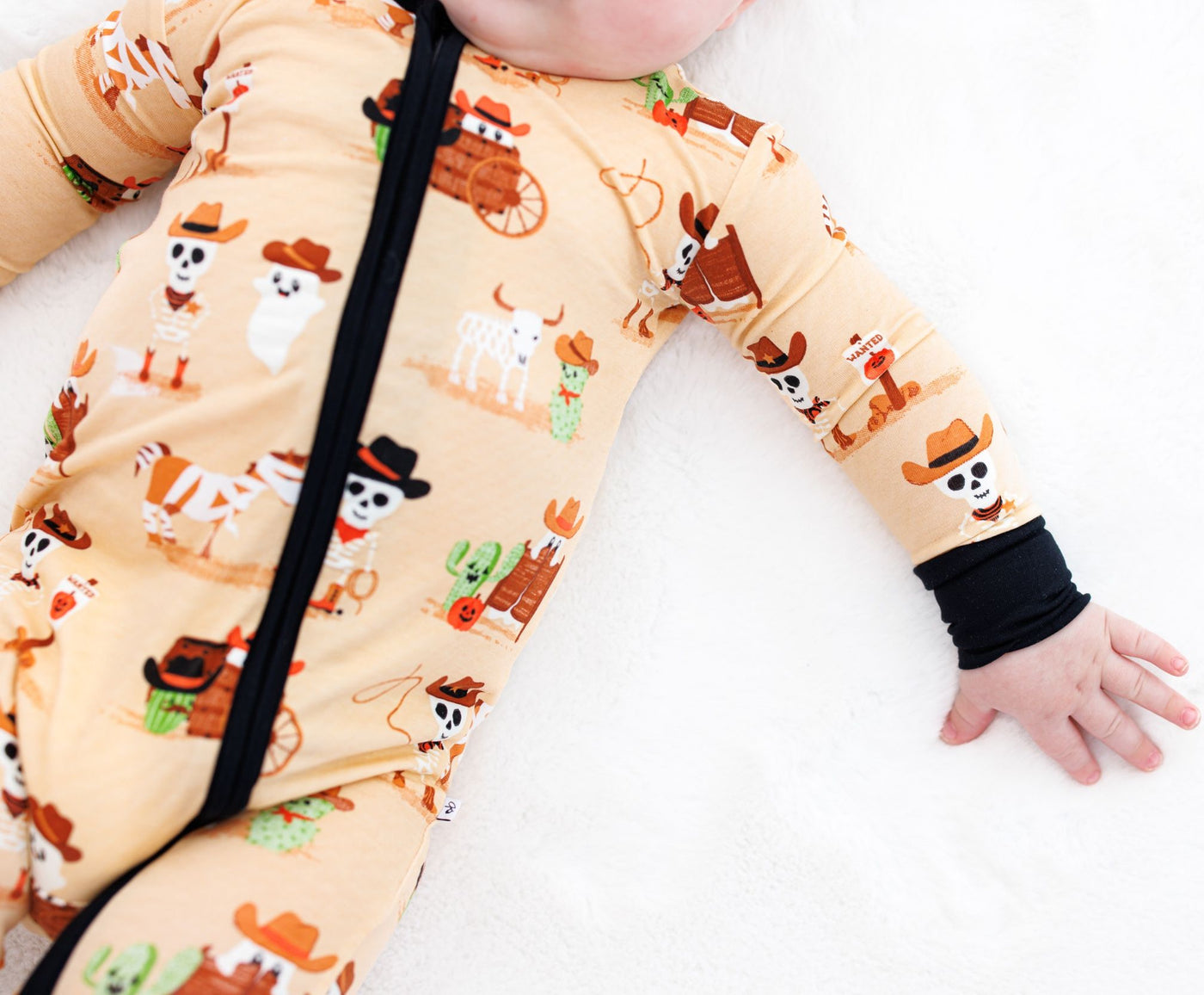 Birdie Bean Glow-in-the-Dark Convertible Romper: Willie