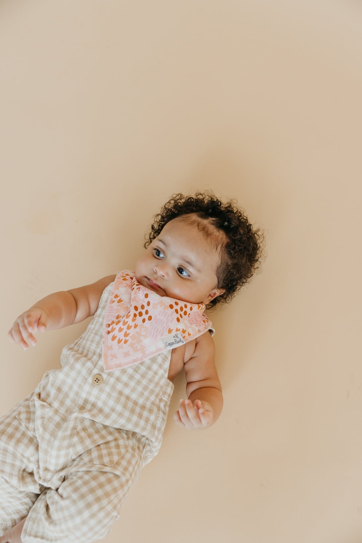 Copper Pearl Bandana Bib Set: Rue