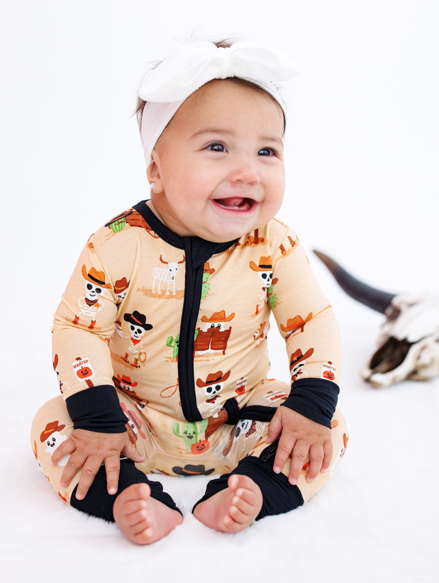 Birdie Bean Glow-in-the-Dark Convertible Romper: Willie