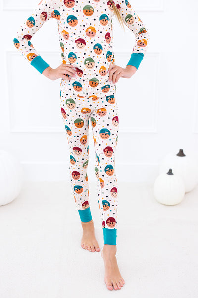 Birdie Bean Pajama Set: Sterling