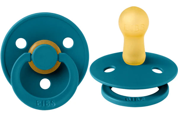 BIBS Pacifiers Classic Round (Single): Forest Lake