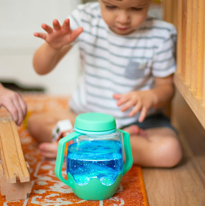 Glo Pals: Sensory Jar - Teal