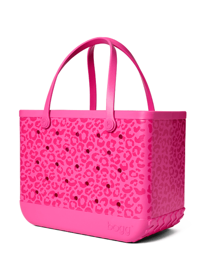 ORIGINAL Bogg Bag: Purrr-fectly PINK Leopard