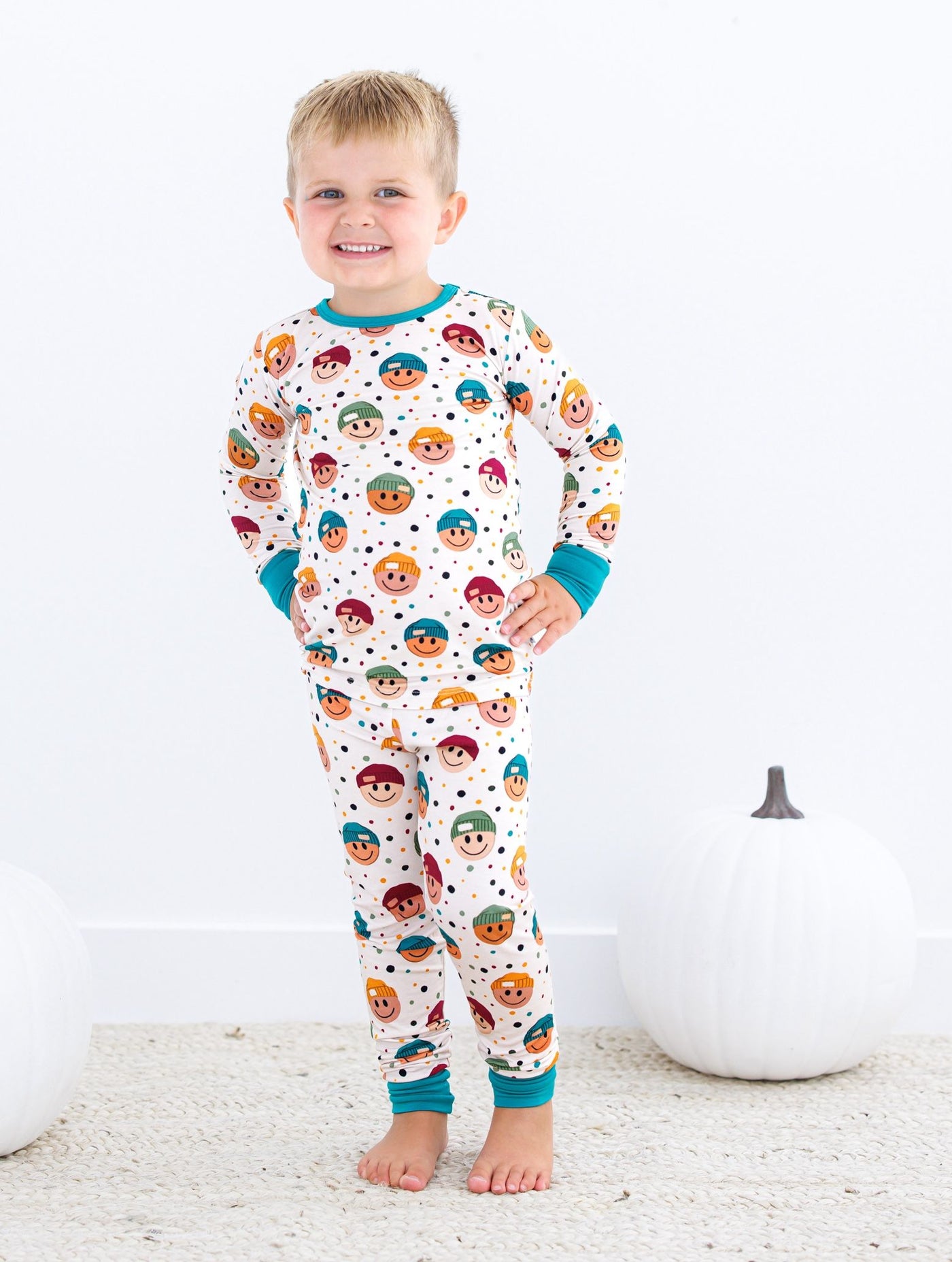 Birdie Bean Pajama Set: Sterling