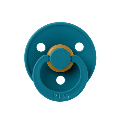 BIBS Pacifiers Classic Round (Single): Forest Lake