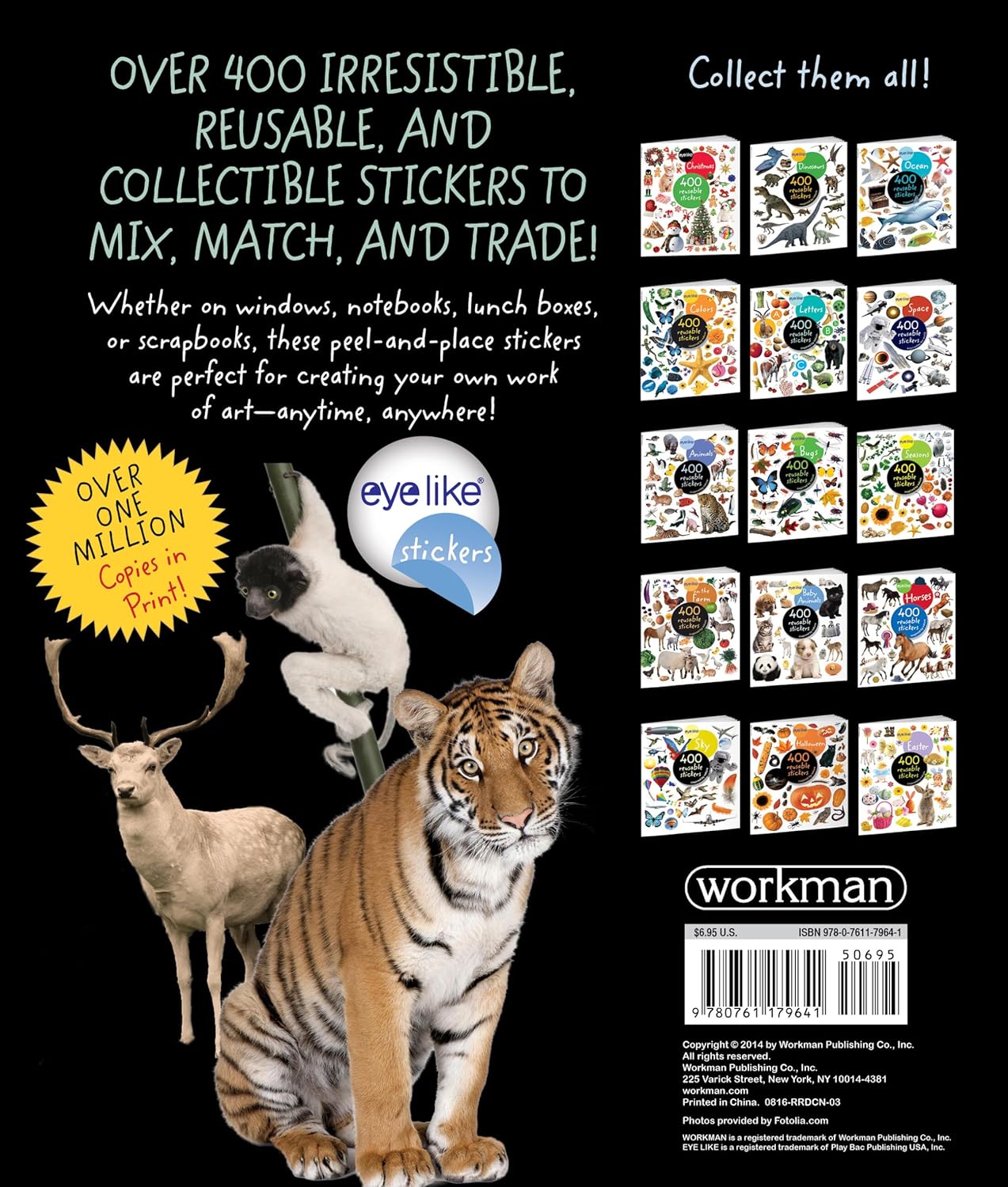 Eyelike Stickers: Wild Animals