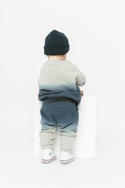 Little Bipsy Elevated Sweatpant: Ombre Night Fall