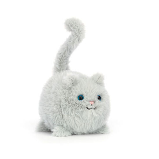 Jellycat: Caboodle Light Grey Kitten (4")