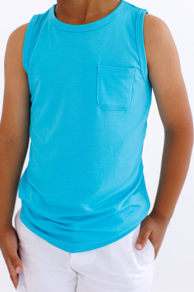 Birdie Bean Pocket Tank: Solid Scuba