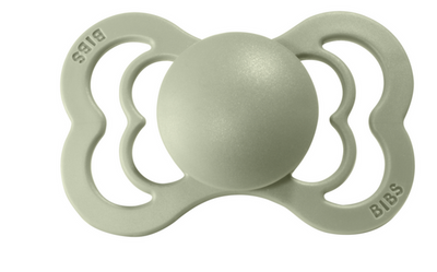 BIBS Pacifiers Supreme Silicone (Single): Sage