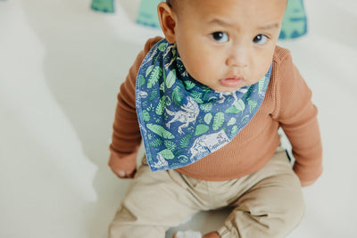 Copper Pearl Bandana Bib Set: Jurassic Park