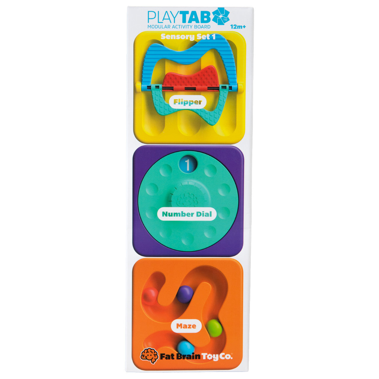 Fat Brain PlayTab Modular Tiles: Sensory Set 1