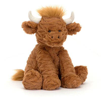 Jellycat: Fuddlewuddle Highland Cow (9")