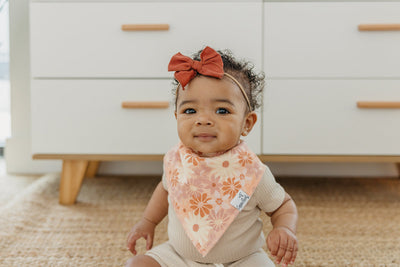 Copper Pearl Bandana Bib Set: Rue