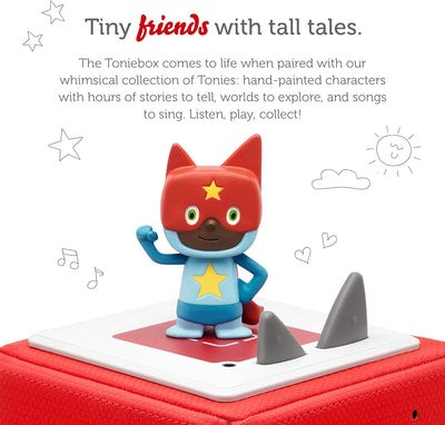 Tonies Creative Audio Play Character: Superhero - Blue/Red