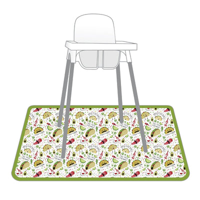 Bapron Splash Mat: Taco Party