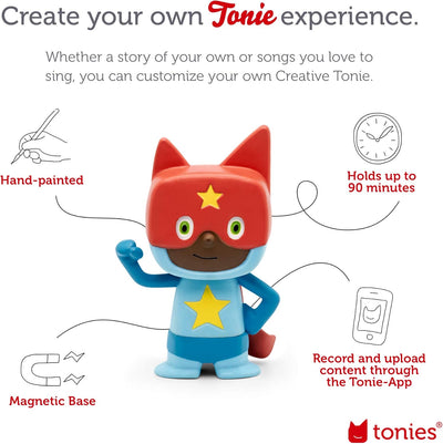 Tonies Creative Audio Play Character: Superhero - Blue/Red