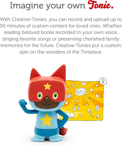 Tonies Creative Audio Play Character: Superhero - Blue/Red