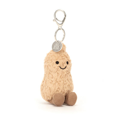 Jellycat: Amuseables Peanut Bag Charm (4")