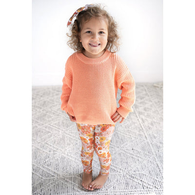 Gigi and Max Sweater: Solid Peach