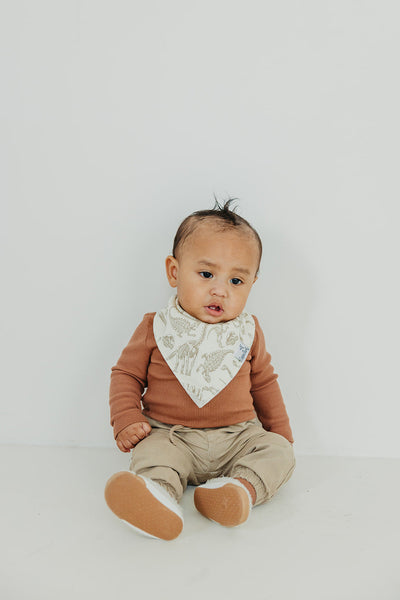 Copper Pearl Bandana Bib Set: Jurassic Park