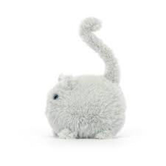 Jellycat: Caboodle Light Grey Kitten (4")