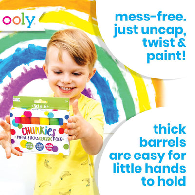 OOLY Chunkies Paint Sticks: Classic