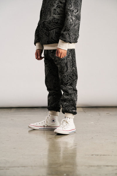 Little Bipsy Ski Resort Sweatpant: Black