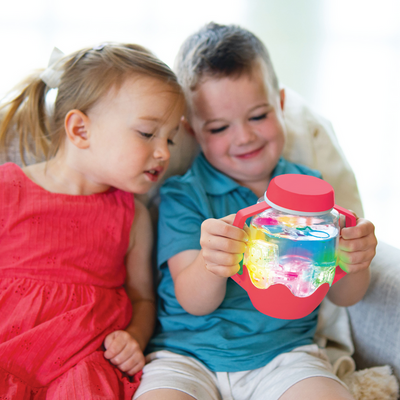 Glo Pals: Sensory Jar - Teal