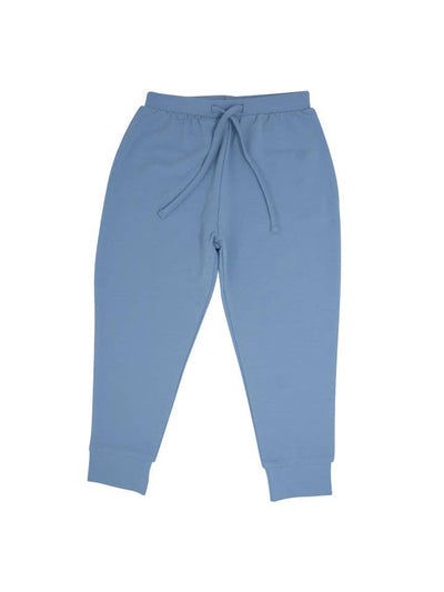 Sweet Bamboo Hooded Jogger Set: Blue Fog