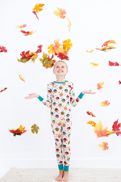 Birdie Bean Pajama Set: Sterling