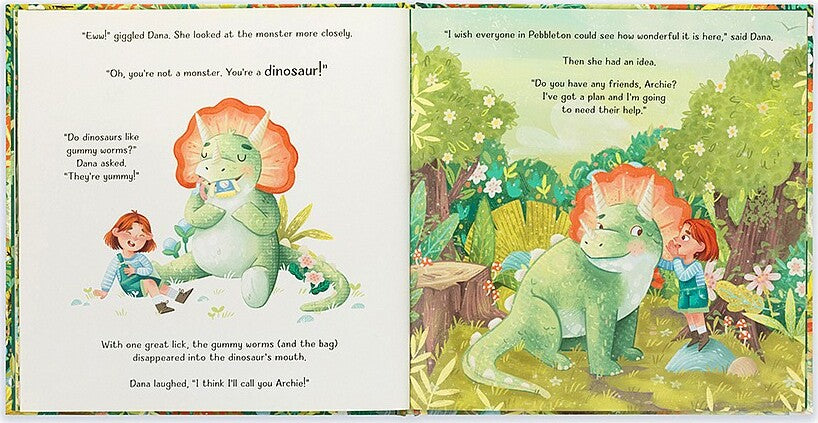 Jellycat Book: Archie, My Dinosaur Friend Book