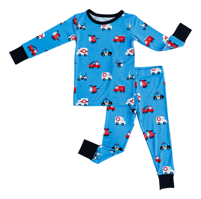 Birdie Bean Pajama Set: Deputy