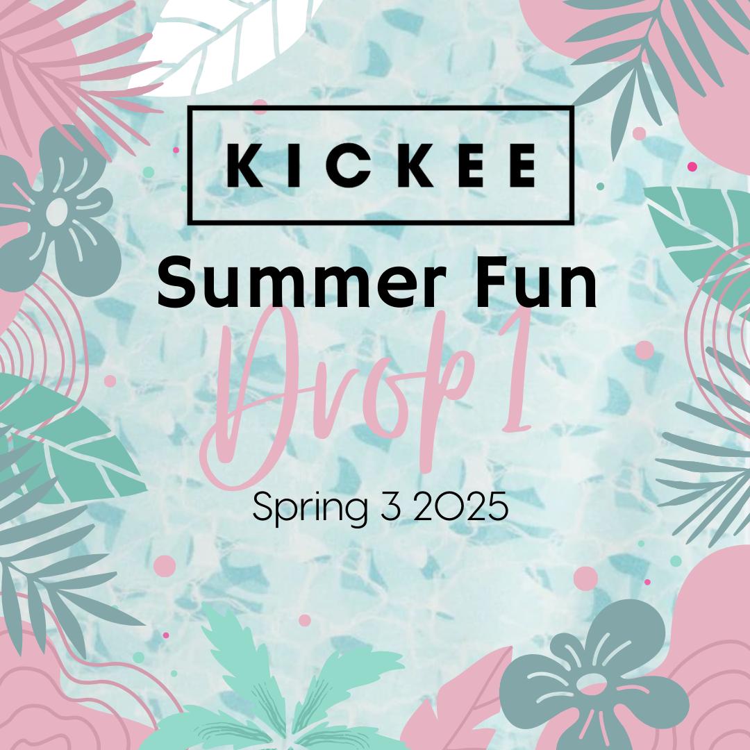 Kickee Pants Spring 3, 2025 PRE-ORDER DROP 1: Convertible Sleeper with Zipper - Lakeside Stripe