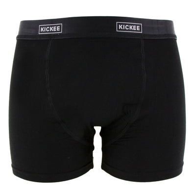 Kickee Pants Men's Boxer Briefs: Solid Midnight