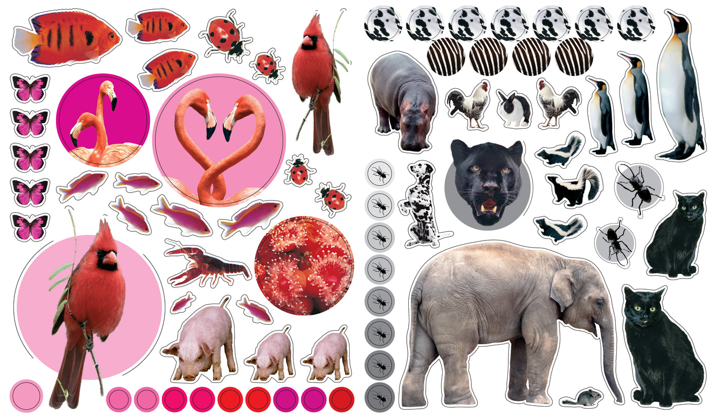 Eyelike Stickers: Animals